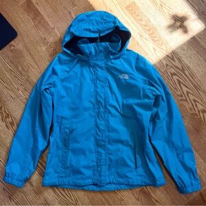 The North Face Teal Windbreaker Rain Jacket